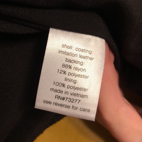 Elizabeth and James Yellow Moto Jacket - Picture 4 of 4